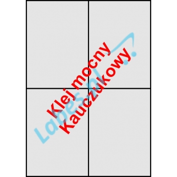 Etykiety A4 klej wzmocniony 105x148