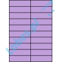 Etykiety A4 kolorowe 105x29,7 – fioletowe