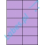 Etykiety A4 kolorowe 105x59,4 – fioletowe
