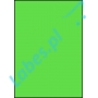Etykiety A4 kolorowe 210x297 – zielone