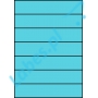 Etykiety A4 kolorowe 210x42,4 – niebieskie