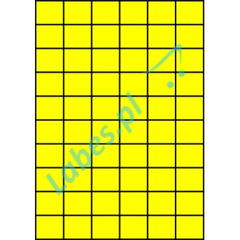 Etykiety A4 kolorowe 35x29,7 – żółte
