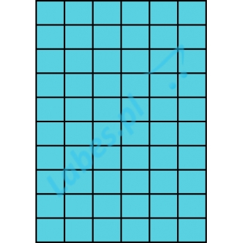 Etykiety A4 kolorowe 35x29,7 – niebieskie
