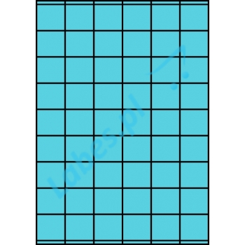 Etykiety A4 kolorowe 35x32 – niebieskie