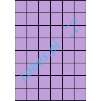 Etykiety A4 kolorowe 35x37 – fioletowe