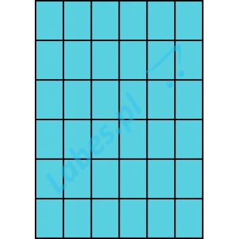Etykiety A4 kolorowe 35x49,5 – niebieskie