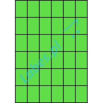 Etykiety A4 kolorowe 35x49,5 – zielone