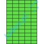 Etykiety A4 kolorowe 42x24,75 – zielone