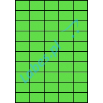 Etykiety A4 kolorowe 42x29,7 – zielone