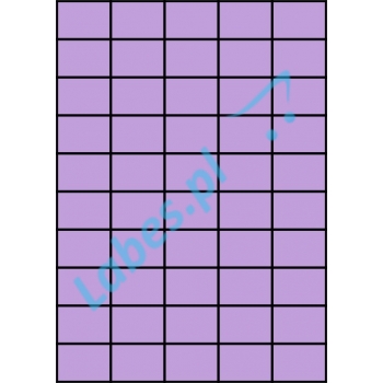 Etykiety A4 kolorowe 42x29,7 – fioletowe