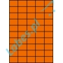 Etykiety A4 kolorowe 42x29,7 – pomarańczowe