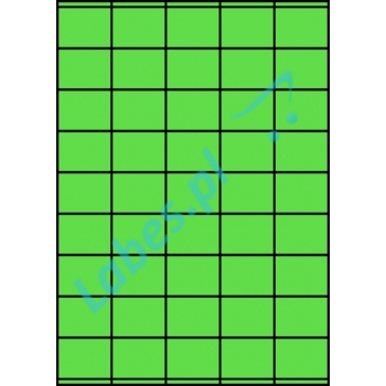Etykiety A4 kolorowe 42x32 – zielone
