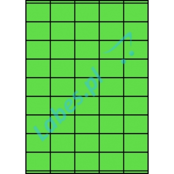 Etykiety A4 kolorowe 42x32 – zielone