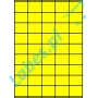 Etykiety A4 kolorowe 42x32 – żółte