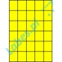 Etykiety A4 kolorowe 42x49,5 – żółte