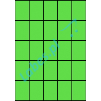 Etykiety A4 kolorowe 42x59,4 – zielone