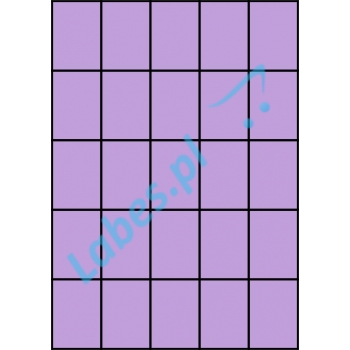 Etykiety A4 kolorowe 42x59,4 – fioletowe