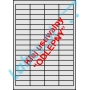Etykiety A4 klej usuwalny 48,5x16,9