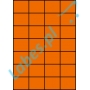 Etykiety A4 kolorowe 52,5x42,4 – pomarańczowe