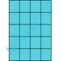 Etykiety A4 kolorowe 52,5x59,4 – niebieskie