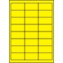 Etykiety A4 kolorowe 64,6x33,8 – żółte